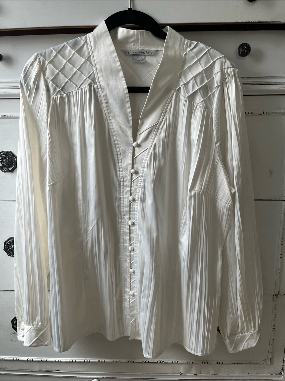 Vintage Peter Nygard silk blouse